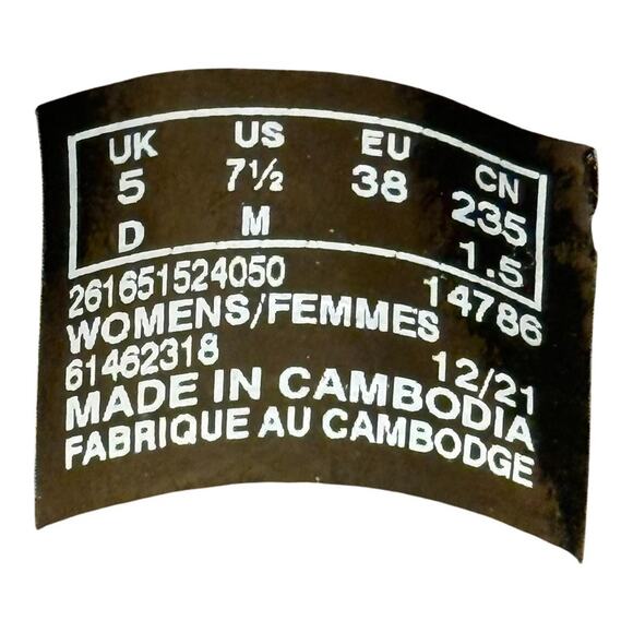 CLARKS Jenette Ease Perforated Women's 7.5 Black Leather Super Flex Ballet Flats - Picture 12 of 12